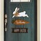 Rustic Easter Bunny Trio: Welcome Sign &#x26; Decor Set